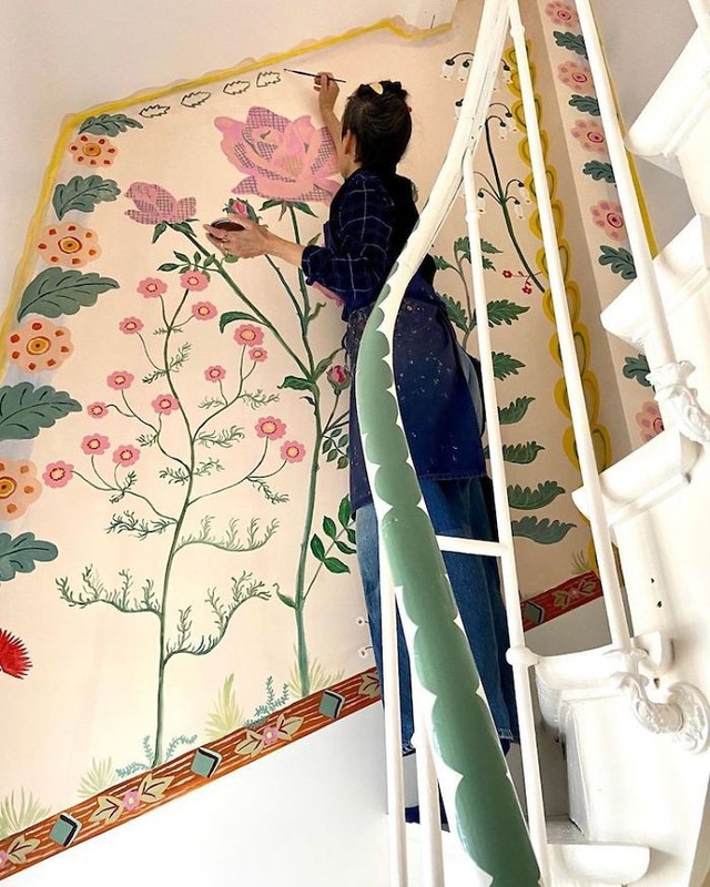 Buồn chán vì nghỉ làm tránh dịch, nữ họa sỹ trang trí nhà đẹp như cổ tích - 12 Buồn chán vì nghỉ làm tránh dịch, nữ họa sỹ trang trí nhà đẹp như cổ tích - 12