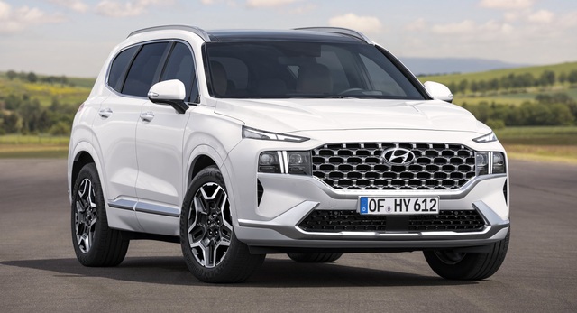 Lộ diện Hyundai Santa Fe 2021 - Dùng tiểu xảo để gia tăng kích thước - 1