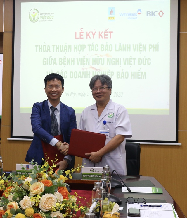 Bảo hiểm PVI và Bệnh viện Hữu nghị Việt Đức ký kết Thỏa thuận hợp tác bảo lãnh viện phí - 1 Bảo hiểm PVI và Bệnh viện Hữu nghị Việt Đức ký kết Thỏa thuận hợp tác bảo lãnh viện phí - 1