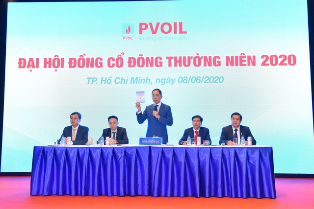 Đại hội đồng cổ đông thường niên 2020: PVOIL nỗ lực vượt khó khăn, giảm thiểu thiệt hại từ đại dịch Covid-19 - 2 Đại hội đồng cổ đông thường niên 2020: PVOIL nỗ lực vượt khó khăn, giảm thiểu thiệt hại từ đại dịch Covid-19 - 2