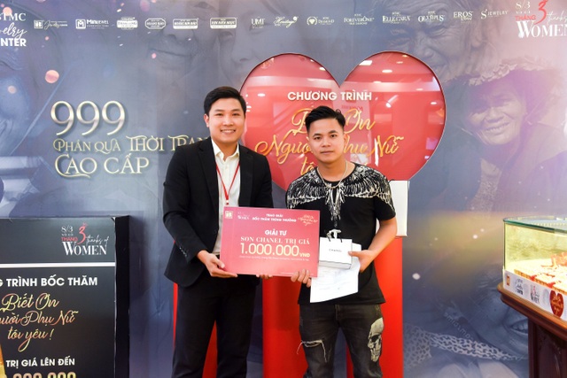 Lễ trao thưởng chương trình “Biết ơn người phụ nữ tôi yêu” Bảo Tín Minh Châu - 5 Lễ trao thưởng chương trình “Biết ơn người phụ nữ tôi yêu” Bảo Tín Minh Châu - 5