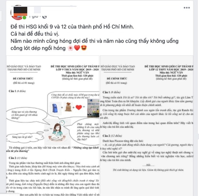 Sốt với hình ảnh gạo + trái tim trong đề Văn học sinh giỏi - 2 Sốt với hình ảnh gạo + trái tim trong đề Văn học sinh giỏi - 2