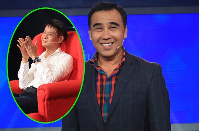 MC Quyền Linh cúi đầu xin lỗi đạo diễn Lê Hoàng trên sóng truyền hình