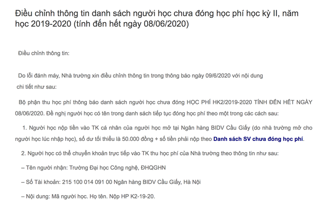 Một sinh viên chuyển gần 2 tỷ đồng tiền học phí: Do lỗi đánh máy! - 2 Một sinh viên chuyển gần 2 tỷ đồng tiền học phí: Do lỗi đánh máy! - 2
