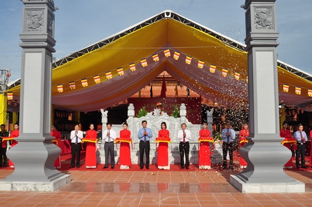 Khánh thành Đền thờ Bác Hồ và các Anh hùng liệt sỹ tỉnh Quảng Bình