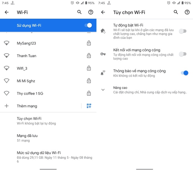 Cách tắt tính năng bật Wi-Fi tự động trên điện thoại Android - Ảnh minh hoạ 2