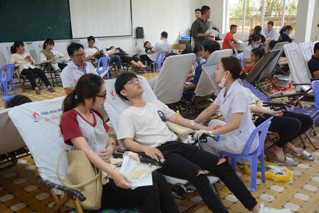 Đà Nẵng tiếp nhận 500 đơn vị máu tại ngày hội Ngày trình đỏ - 2 Đà Nẵng tiếp nhận 500 đơn vị máu tại ngày hội Ngày trình đỏ - 2