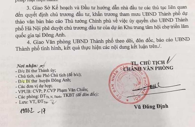 Hà Nội đề xuất xin quyền phê duyệt đầu tư Triển lãm quốc gia tại Đông Anh - 1