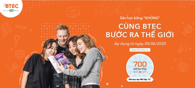 săn học bổng khủng để học cùng trải nghiệm