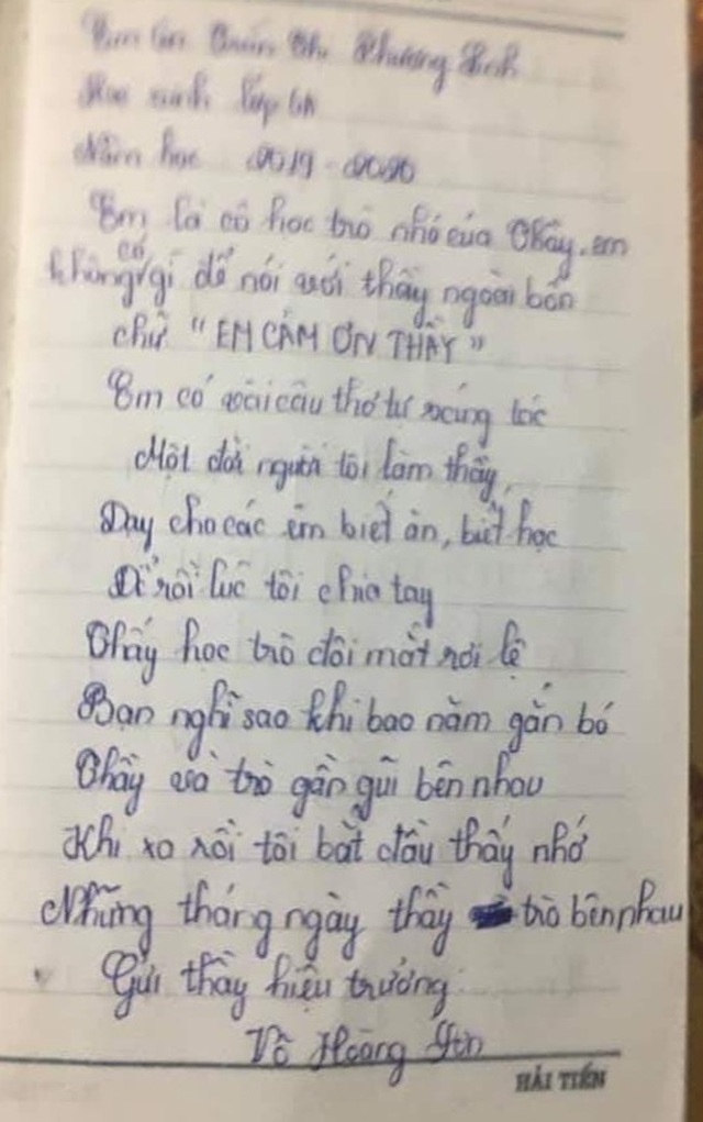 Thầy trò gian nan tìm nước sạch xúc động đón nhận sự giúp đỡ của bạn đọc - 5 Thầy trò gian nan tìm nước sạch xúc động đón nhận sự giúp đỡ của bạn đọc - 5