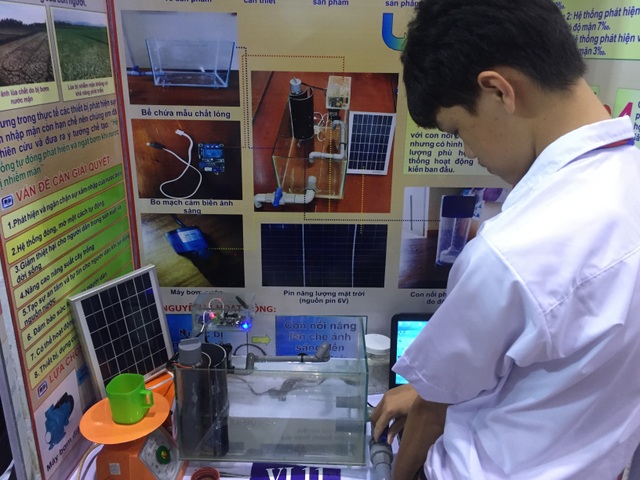 Khai mạc cuộc thi Khoa học kỹ thuật cấp quốc gia học sinh trung học - 3 Khai mạc cuộc thi Khoa học kỹ thuật cấp quốc gia học sinh trung học - 3