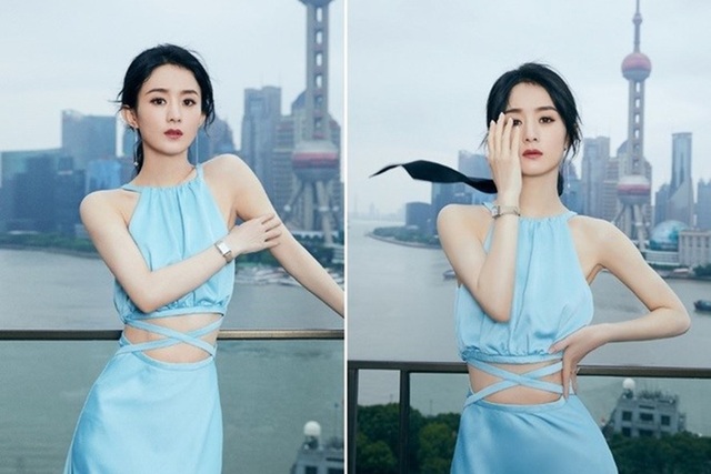 Vòng eo con kiến gây sốt của Triệu Lệ Dĩnh qua ống kính người đi đường - 8 Vòng eo con kiến gây sốt của Triệu Lệ Dĩnh qua ống kính người đi đường - 8
