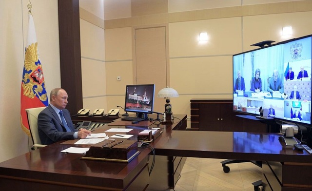 Căn phòng bí mật của Tổng thống Putin trong Điện Kremlin