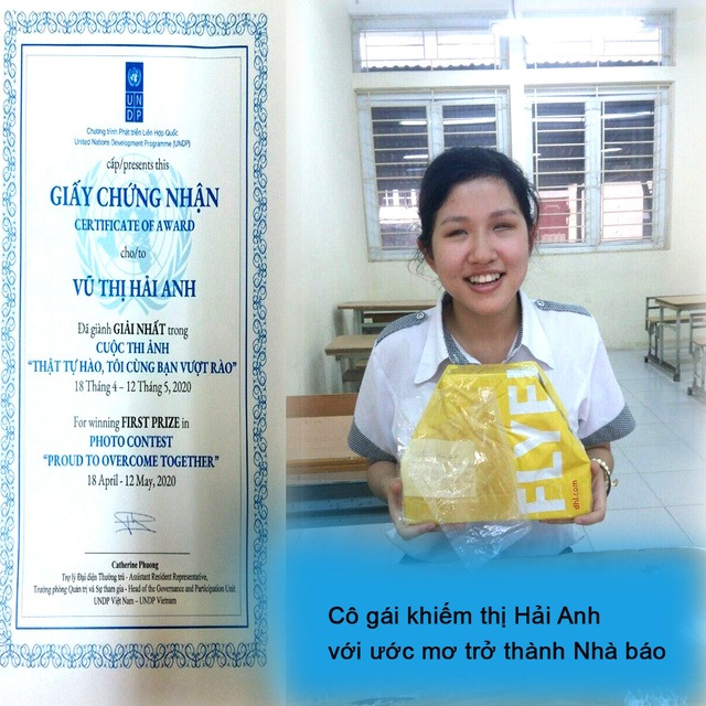 Cô gái khiếm thị với ước mơ trở thành nhà báo - 2 Cô gái khiếm thị với ước mơ trở thành nhà báo - 2