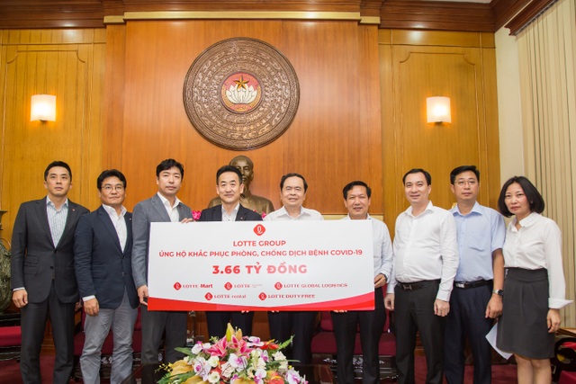 Tập đoàn Lotte trao 3,66 tỷ đồng, chung tay cùng Việt Nam phục hồi sau Covid-19 - 1 Tập đoàn Lotte trao 3,66 tỷ đồng, chung tay cùng Việt Nam phục hồi sau Covid-19 - 1