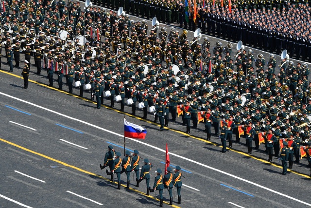 14.000 quân Nga duyệt binh mừng 75 năm chiến thắng phát xít - 18 14.000 quân Nga duyệt binh mừng 75 năm chiến thắng phát xít - 18