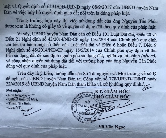 Diễn biến bất ngờ vụ thu hồi đất vô lý, dân kiện chính quyền ra tòa - 10 Diễn biến bất ngờ vụ thu hồi đất vô lý, dân kiện chính quyền ra tòa - 10