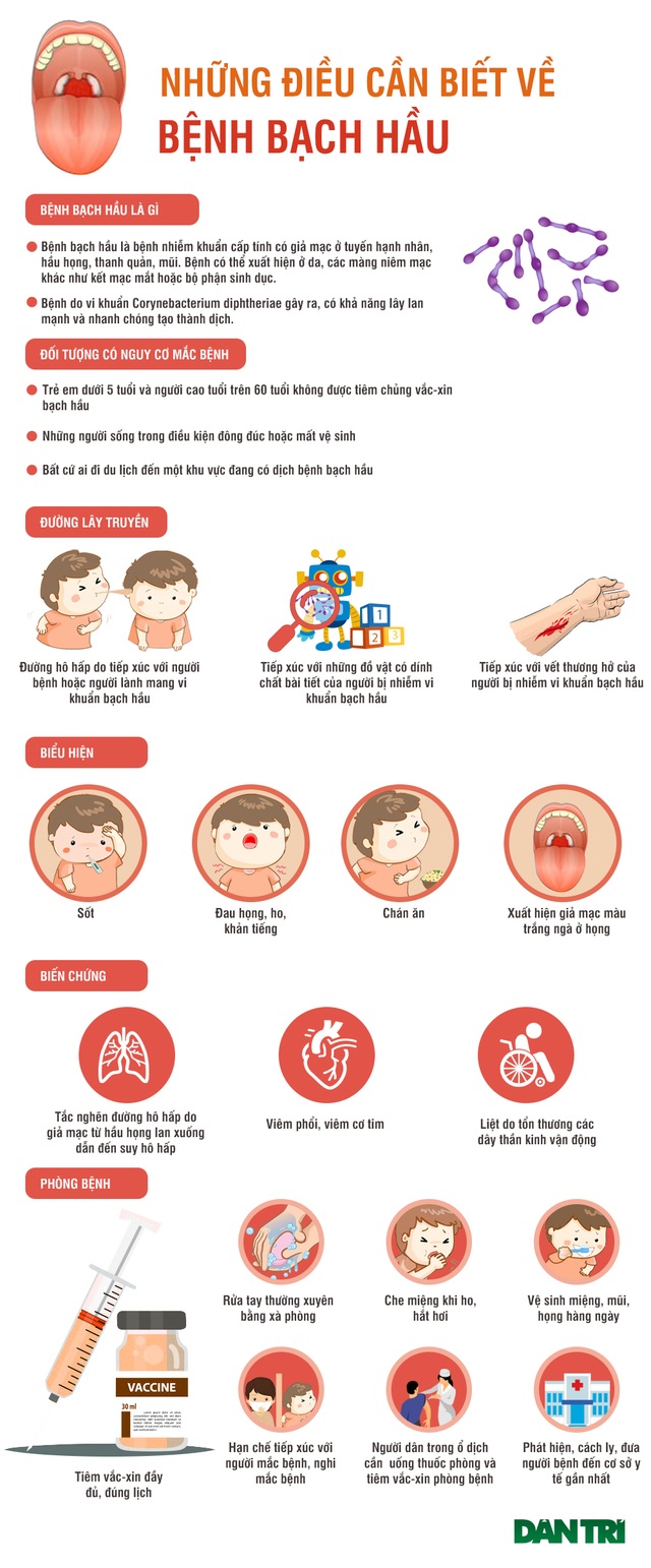 Bé gái 9 tuổi tử vong vì bạch hầu, bệnh nguy hiểm như thế nào? - 3 Bé gái 9 tuổi tử vong vì bạch hầu, bệnh nguy hiểm như thế nào? - 3