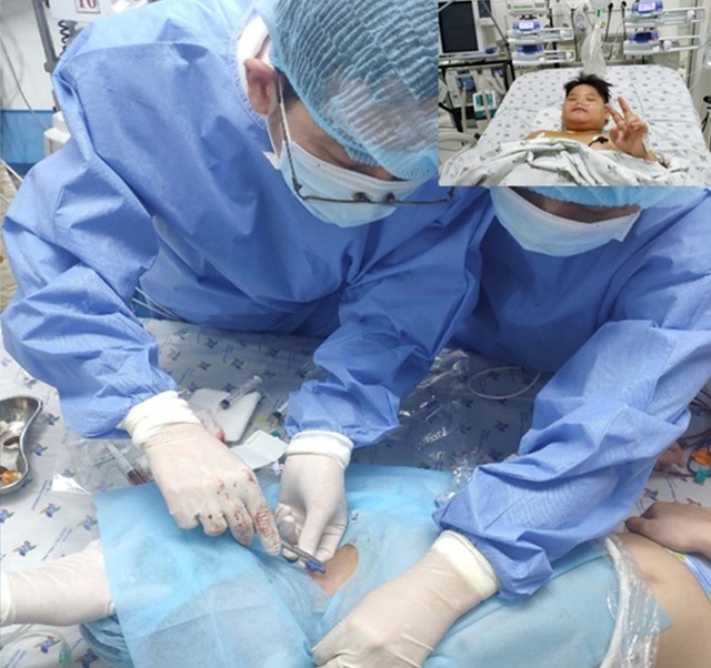 Mẹ tự ý cho uống thuốc, bé trai sốc phản vệ nguy kịch - 2 Mẹ tự ý cho uống thuốc, bé trai sốc phản vệ nguy kịch - 2