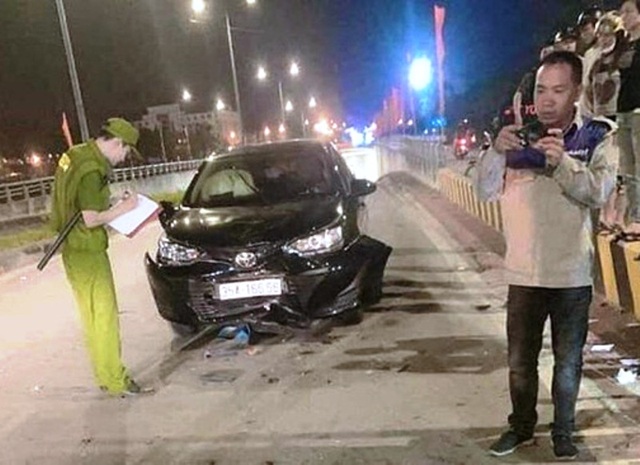 Nghi vấn cán bộ Sở GTVT say rượu lái xe tông một gia đình bị thương - 1 Nghi vấn cán bộ Sở GTVT say rượu lái xe tông một gia đình bị thương - 1