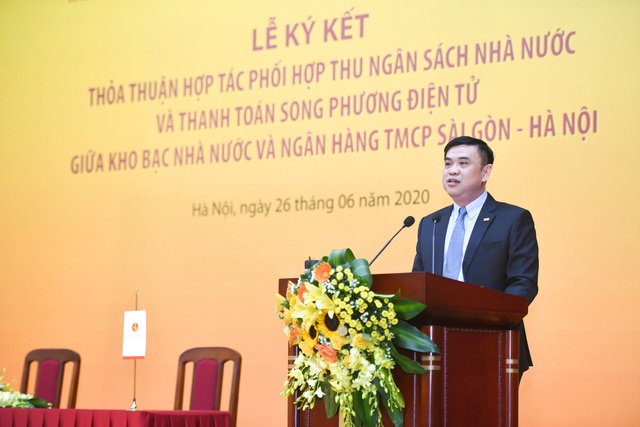 Kho bạc Nhà nước và SHB hợp tác phối hợp thu ngân sách nhà nước - 2 Kho bạc Nhà nước và SHB hợp tác phối hợp thu ngân sách nhà nước - 2