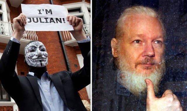 Ông chủ WikiLeaks bị cáo buộc hợp tác với nhóm hacker nổi tiếng Anonymous - 1