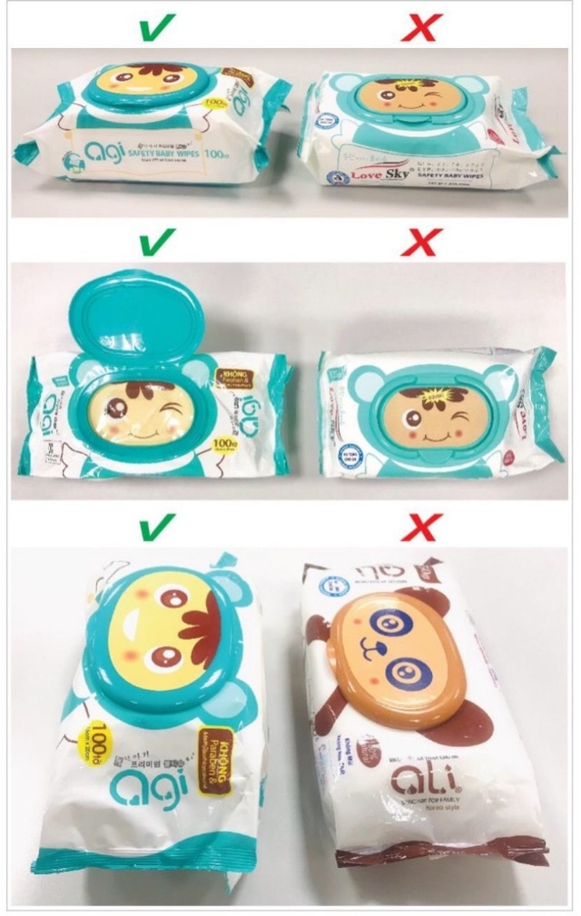 Khăn giấy ướt AGI đổi bao bì mới, khuyến cáo người dùng tránh mua hàng nhái - 1 Khăn giấy ướt AGI đổi bao bì mới, khuyến cáo người dùng tránh mua hàng nhái - 1