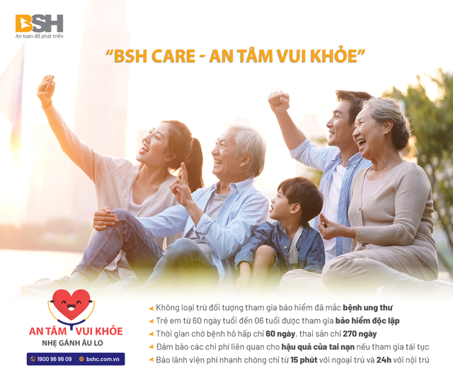 Trẻ dưới 6 tuổi đã có thể tham gia gói bảo hiểm sức khỏe độc lập của BSH - 1 Trẻ dưới 6 tuổi đã có thể tham gia gói bảo hiểm sức khỏe độc lập của BSH - 1