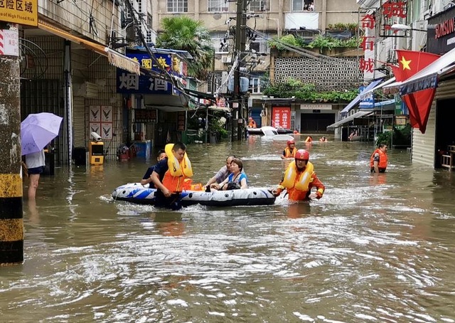 Lũ lụt kinh hoàng ảnh hưởng tới 14 triệu dân tại Trung Quốc - Ảnh minh hoạ 4