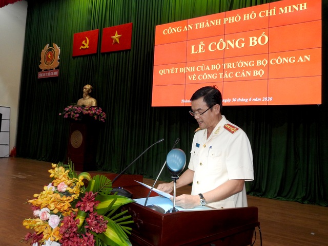 Đại tá Lê Hồng Nam chính thức nhận chức Giám đốc Công an TPHCM - 1