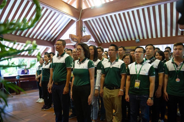 Hội trại tuổi trẻ Vietcombank hướng tới chào mừng Đại hội Đảng các cấp - 4 Hội trại tuổi trẻ Vietcombank hướng tới chào mừng Đại hội Đảng các cấp - 4