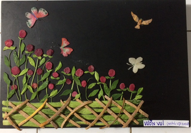 Mãn nhãn với những bức tranh tạo hình từ rau củ! - 3 Mãn nhãn với những bức tranh tạo hình từ rau củ! - 3
