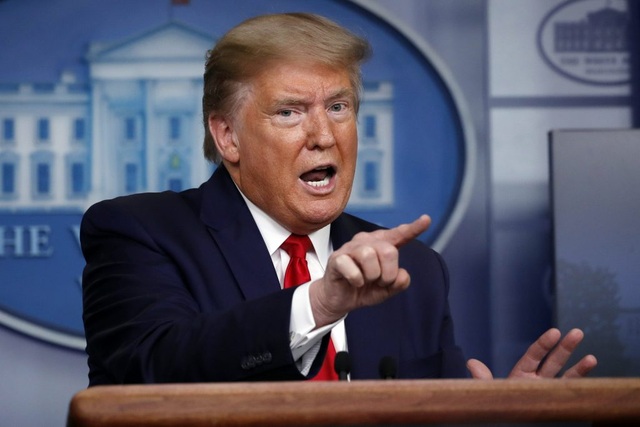 Ông Trump ngày càng tức giận với Trung Quốc vì Covid-19 - 1 Ông Trump ngày càng tức giận với Trung Quốc vì Covid-19 - 1