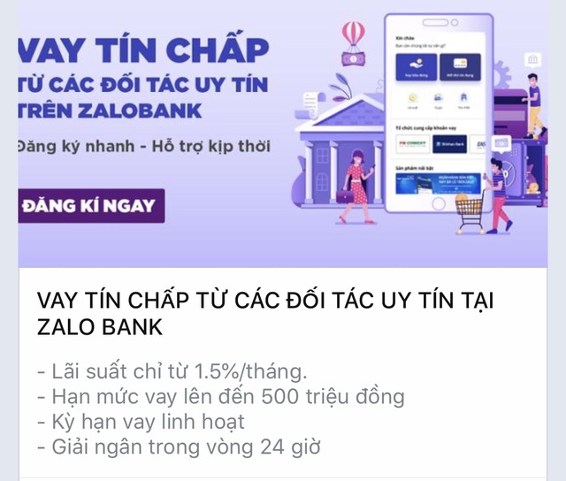 Bộ Công Thương: Zalo Bank đã nộp hồ sơ nhưng chúng tôi vẫn chưa cấp phép - 1 Bộ Công Thương: Zalo Bank đã nộp hồ sơ nhưng chúng tôi vẫn chưa cấp phép - 1