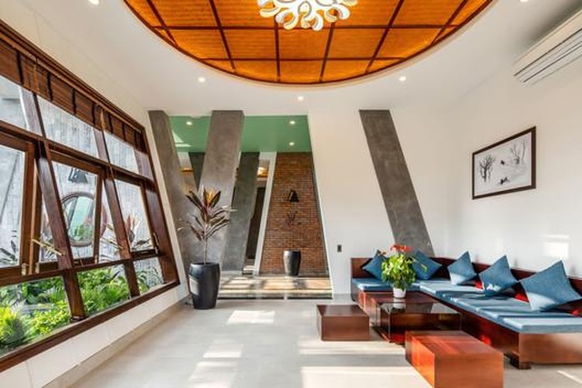 Lạ mắt biệt thự hình chữ A “khổng lồ”, nằm yên bình giữa miền quê Hội An - 6 Lạ mắt biệt thự hình chữ A “khổng lồ”, nằm yên bình giữa miền quê Hội An - 6