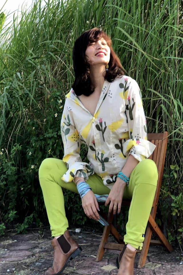 Bà mẹ 2 con với phong cách thời trang du mục trẻ trung như người mẫu - 16 Bà mẹ 2 con với phong cách thời trang du mục trẻ trung như người mẫu - 16