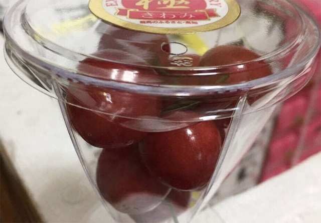 Cherry Nhật đắt kỷ lục, về Việt Nam giá 6,6 triệu đồng/kg - 4 Cherry Nhật đắt kỷ lục, về Việt Nam giá 6,6 triệu đồng/kg - 4