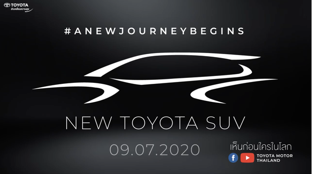 Toyota xác nhận chuẩn bị ra mắt một mẫu SUV hoàn toàn mới - 1