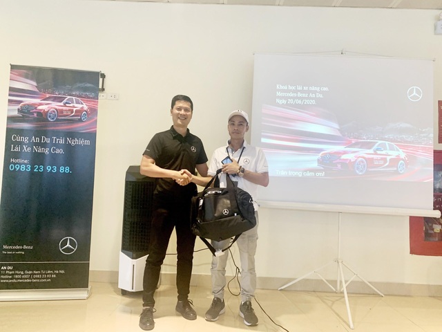 Khóa học lái xe Mercedes-Benz nâng cao lần đầu tiên được An Du tổ chức tại Hà Nội - 2 Khóa học lái xe Mercedes-Benz nâng cao lần đầu tiên được An Du tổ chức tại Hà Nội - 2