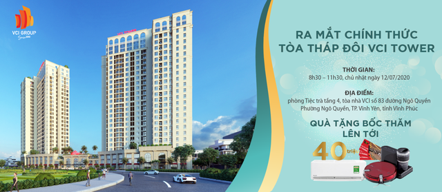 12/7: Ra mắt chính thức tòa tháp đôi VCI Tower - 1 12/7: Ra mắt chính thức tòa tháp đôi VCI Tower - 1
