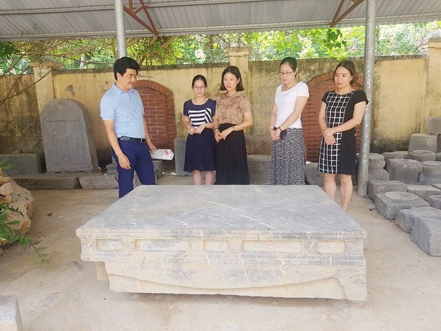 Phát hiện sập đá nhiều nét giống sập đá bảo vật quốc gia ở Ninh Bình - Ảnh minh hoạ 2