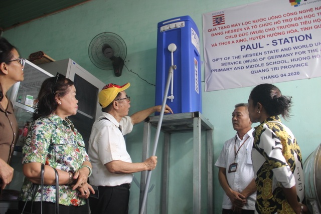 Quảng Trị: Tặng thiết bị lọc nước cho trường học vùng miền núi, biên giới - 1 Quảng Trị: Tặng thiết bị lọc nước cho trường học vùng miền núi, biên giới - 1