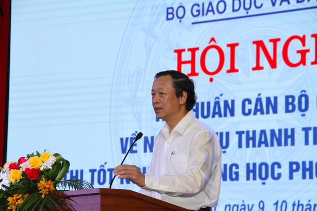Tăng cường phối hợp công tác thanh tra, kiểm tra kỳ thi tốt nghiệp THPT - 1 Tăng cường phối hợp công tác thanh tra, kiểm tra kỳ thi tốt nghiệp THPT - 1