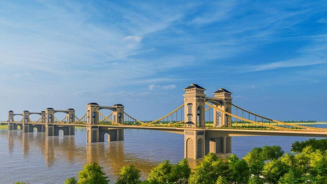 Ngắm cầu Trần Hưng Đạo vượt sông Hồng 9.000 tỷ đồng Hà Nội đang nghiên cứu - 1