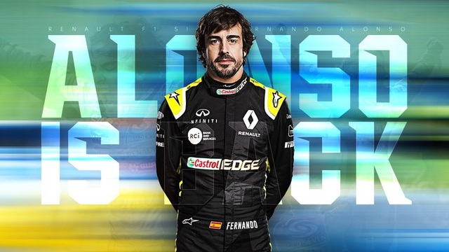 Cựu vương Fernando Alonso sẽ trở lại đường đua F1 - 1