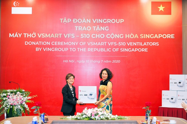 Vingroup trao tặng 1.000 máy thở cho Nga, Ucraina và Singapore - 2