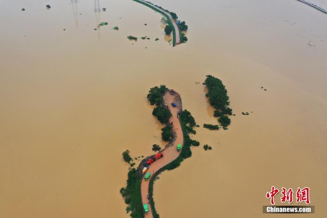 Vỡ đê ở Giang Tây, Trung Quốc nâng cảnh báo lũ nhiều sông lên mức cao nhất - Ảnh minh hoạ 3