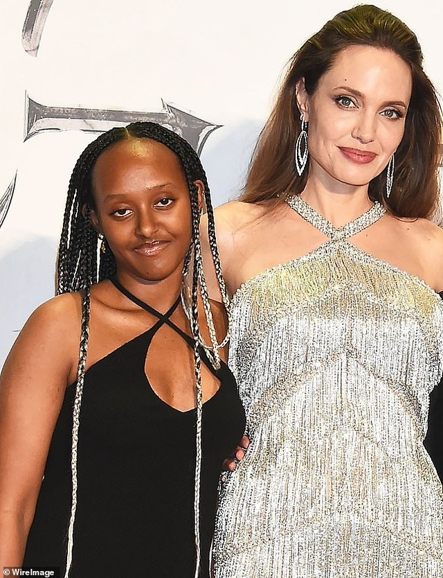 Rarely heard Angelina Jolie talk about her adopted daughter Zahara - 1