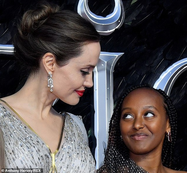 Rare time hearing Angelina Jolie talk about her adopted daughter Zahara - 2