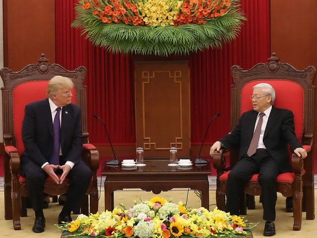 Chủ tịch nước Nguyễn Phú Trọng, Tổng thống Donald Trump trao đổi thư